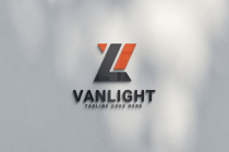 Letter VL modern minimalist logo design template Screenshot 3