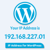 IP Address for WordPress