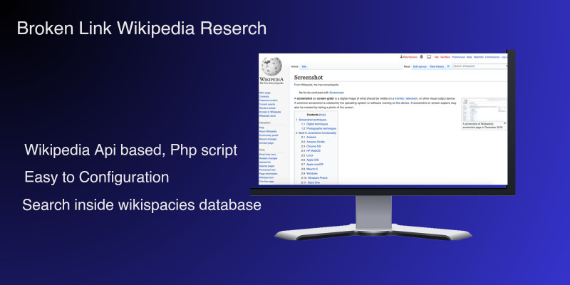 Broken Link Wikipedia Reserch