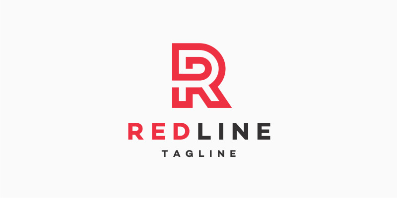 Redline Letter R Logo