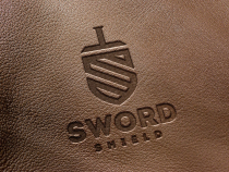 Sword Shield Letter S Logo Screenshot 1