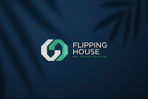 Real Estate Flipping House Logo Design Template Screenshot 3