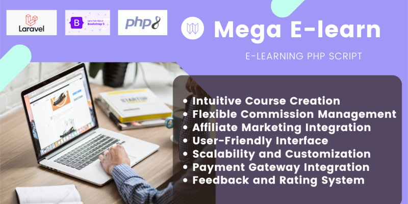 Mega E-Learn- E-Learning PHP Script