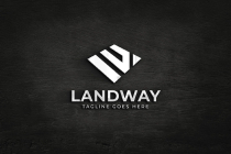 LW letter land logo design Screenshot 1