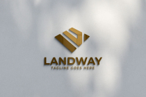 LW letter land logo design Screenshot 2