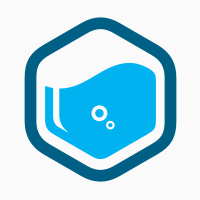 Hexaqua Logo Template
