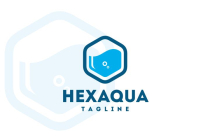 Hexaqua Logo Template Screenshot 1
