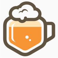Hexagon Beer Logo Template