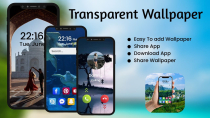Transparant Phone - Android App Template Screenshot 1