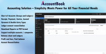 AccountBook - SaaS Enabled Accounting Solution Screenshot 1