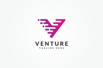 Venture Letter V Logo Screenshot 1