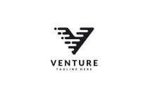 Venture Letter V Logo Screenshot 3
