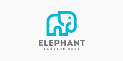 Elephant Vector Logo