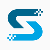 Subpixel Letter S Logo