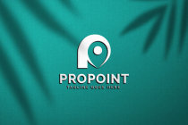 P letter point pin logo design template Screenshot 4