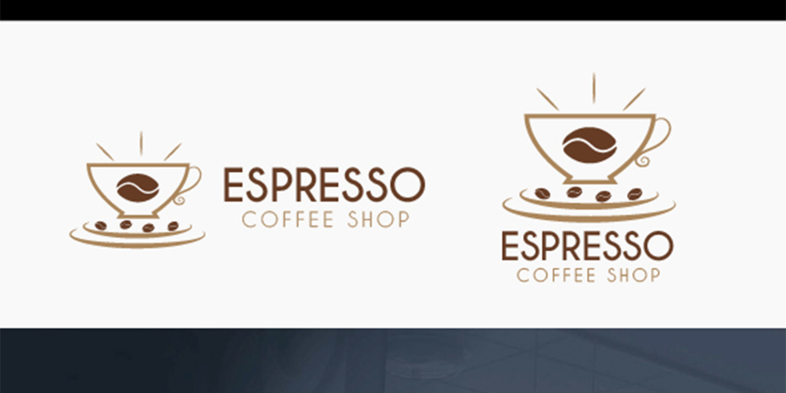 Cafe Logo Template by Wafaaelsayd | Codester