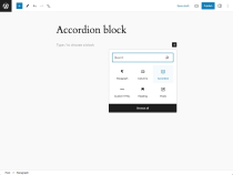 Accordion Block Pro For WordPress Screenshot 1