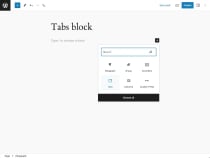Tabs Block Pro for WordPress Screenshot 1
