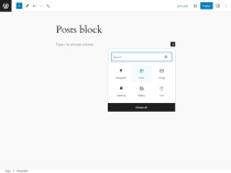 Posts Block Pro for WordPress Screenshot 1