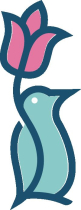 Cuter Penguins Flower Logo Screenshot 6