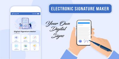 Electronic Signature Maker - Android App Template