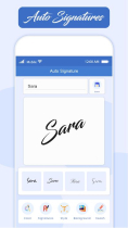 Electronic Signature Maker - Android App Template Screenshot 2