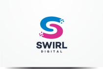 Swirl Digital Letter S Logo Screenshot 1