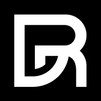 D G R letter Mark Logo Design Template
