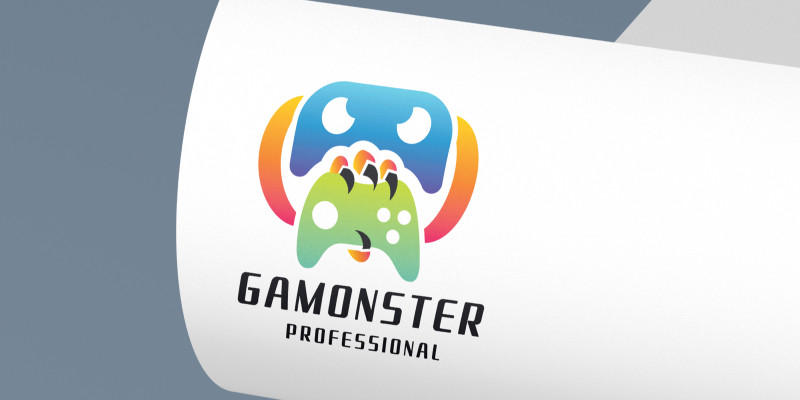 Monster Gamer Pro Esports Logo