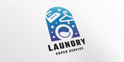 Laundry Service Pro Logo