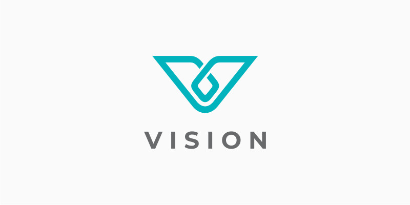 Vision Letter V Logo
