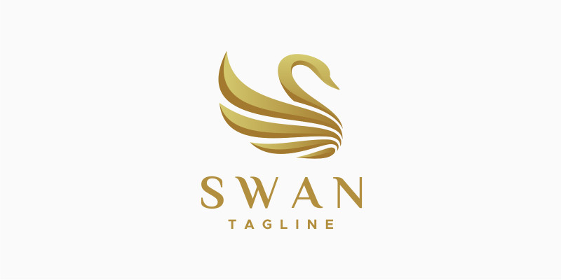 Swan Logo Template