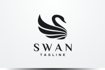 Swan Logo Template Screenshot 4