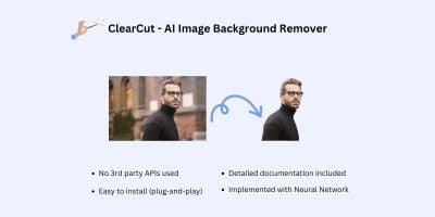 ClearCut - AI Background Remover Python