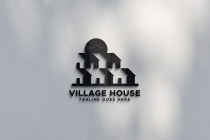 Village House Town Logo Design Template Screenshot 4