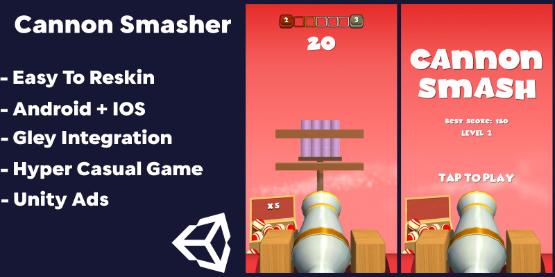 Cannon Smasher - Unity Template