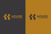 House H letter Logo Template Screenshot 1