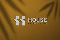 House H letter Logo Template Screenshot 3