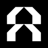 Letter A house logo design template