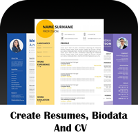 Create Resumes - Biodata and CV Maker Android
