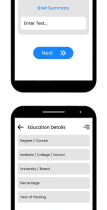 Create Resumes - Biodata and CV Maker Android Screenshot 5