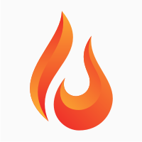 Flame Logo Template
