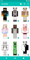 MCPE Skins for Minecraft Android Source code Screenshot 1