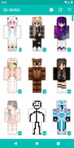 MCPE Skins for Minecraft Android Source code Screenshot 3