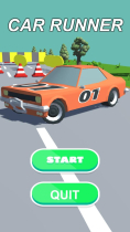 Car Runner - Unity Template Screenshot 1