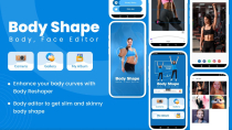 Body Shape Editor -  Android App Template Screenshot 1