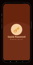 Quick Password Generator - Android App Source Code Screenshot 2