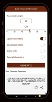 Quick Password Generator - Android App Source Code Screenshot 5