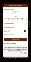 Quick Password Generator - Android App Source Code Screenshot 7