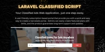 A Laravel Classified Ads Web Application